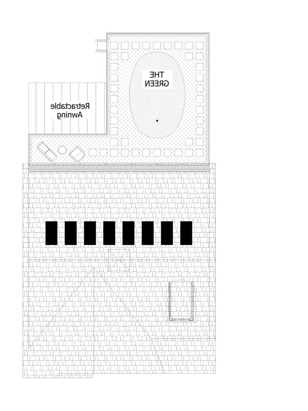 Upper Level Floorplan image of The Evergreen Cottage House Plan